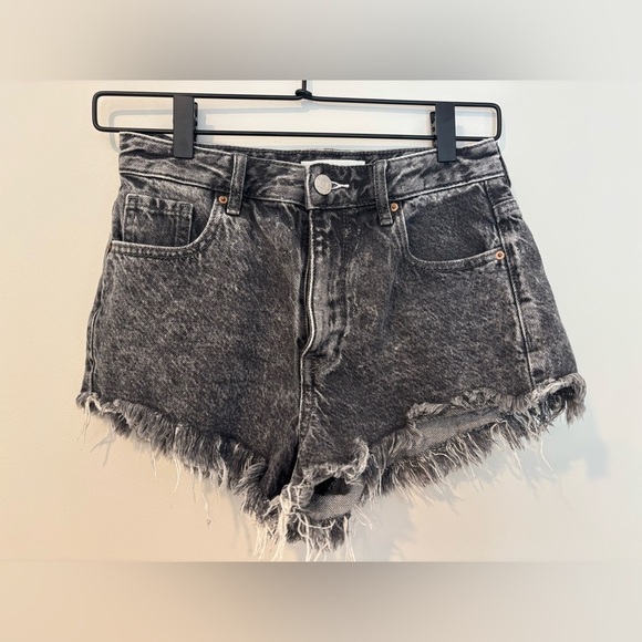 PacSun Pants - PacSun High Rise Festival Black Jean Shorts
